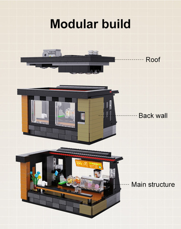 Cada C66005W cafe Cadabucks Coffee House 768 položek LED světlo