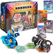 Bakugan Baku-Tin box plechovka + 2 figurky a karty Sectanoid