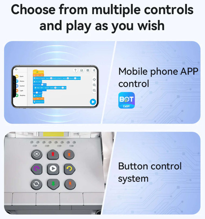 CaDA stavebnice PiccasBot malovací robot programovatelný interaktivní 461 kusů