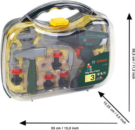 Kufřík Klein Bosch se šroubovákem a příslušenstvím