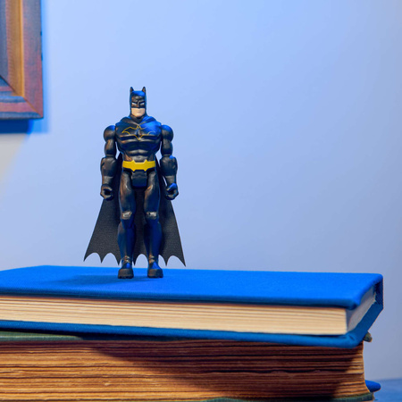 Batman RC auto Batmobile na dálkové ovládání a figurka DC Comics