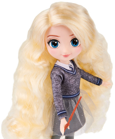 Figurka panenky Harryho Pottera s hůlkou Luna Lovegood 20 cm