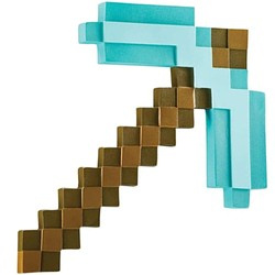Kostým Minecraft, karnevalový kostým diamantový krumpáč 41 cm