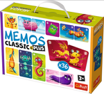 Paměťová hra memos classic Cute monsters