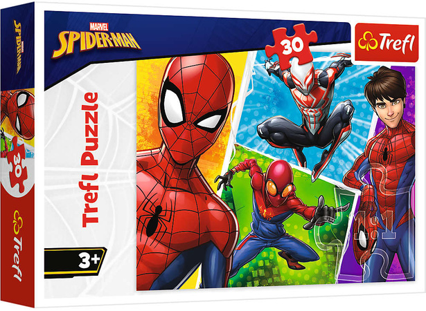 Puzzle 30 dílků Spider-Man a Miguel