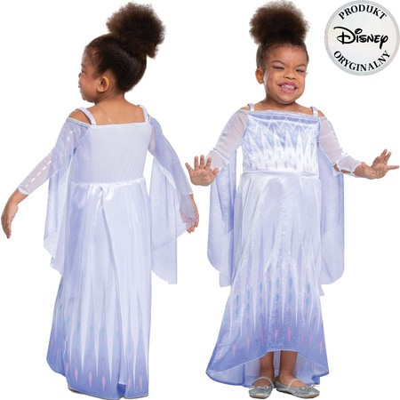 Disney Ledové království kostým, karnevalový kostým Elsa 109-123 cm (5-6 let)