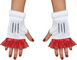 Disney Minnie Mouse kostým, karnevalový kostým rukavice bez prstů