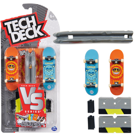 Tech Deck flip VS Series fingerboard set 2 skateboardů a brusky