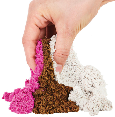 Zmrzlinový kinetický písek Kinetic Sand Voňavé zmrzlinové pochoutky Zmrzlinový obchod 3 vůně Spin Master