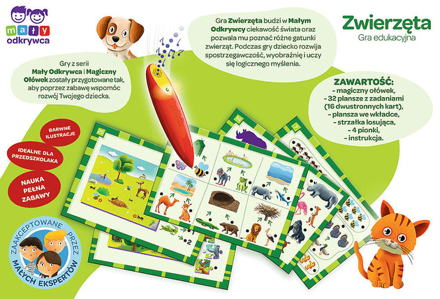 Vzdělávací hra Trefl Animals