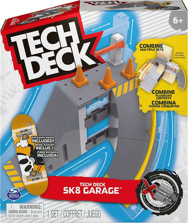 Tech Deck pouzdro na skateboardy se stojanem na hmatník