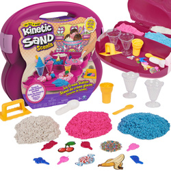 Kinetic Sand Vůně Kufřík Zmrzlinový salón sada vonný kinetický písek + příslušenství