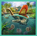 Trefl Puzzle 3v1 Neobyčejný svět dinosaurů 34837 106 prvků