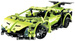 CaDA cihly Dálkově ovládané auto 32 cm zelené Sportscar 453 elements RC
