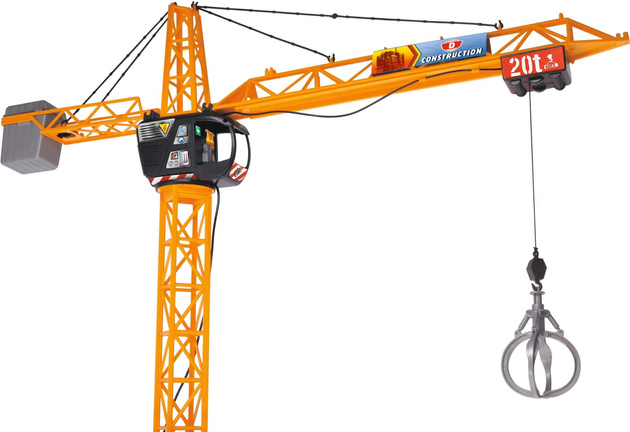 Mega Crane Lůďa Jeřáb se zvukovým dálkovým ovládáním 120 cm + dálkové ovládání