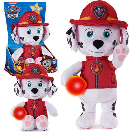 Tlapková patrola Mluvící maskot Marshall s nočním světlem 29cm