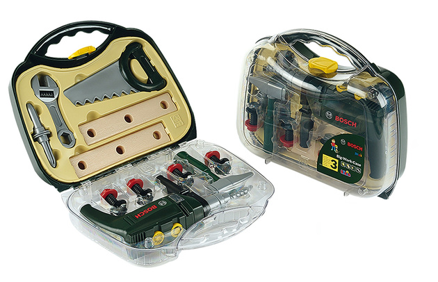 Kufr na nářadí Bosch a vrtačka pro děti Klein 8416