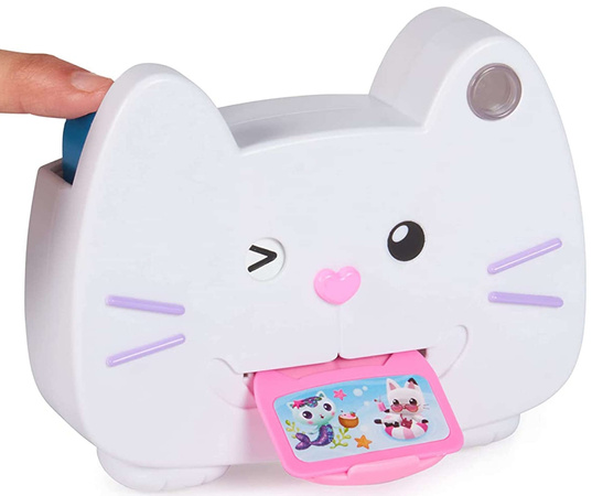 Gabby's Dollhouse Kitty White Toy Cat Camera Spin Master