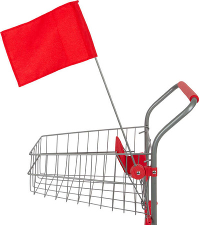 Dětský nákupní vozík Silver Flag Basket Silver 3+ Small Foot