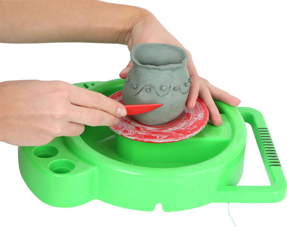 Sada uměleckého hrnčířského kruhu na výrobu váz