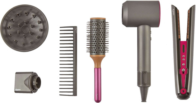Dětská kadeřnická sada fén na vlasy Dyson Supersonic Corrale sada na úpravu vlasů 6 položek