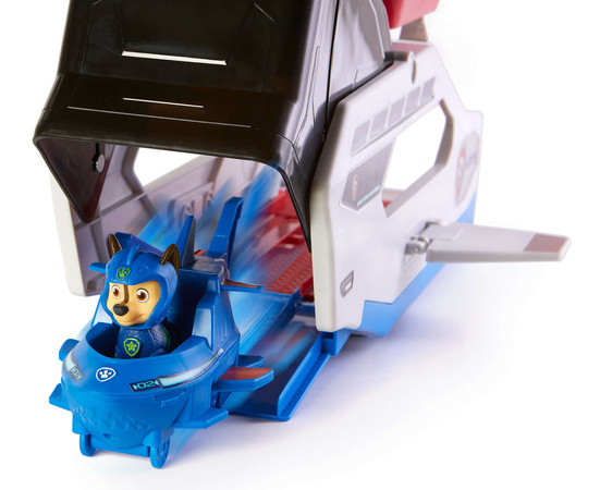 Tlapková patrola 3v1 Aqua Pups Chase Velryba Patroller vodní vozidlo + figurka psa
