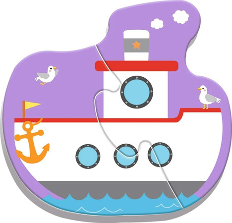 Trefl Baby Klasické tlusté puzzle Dopravní prostředky