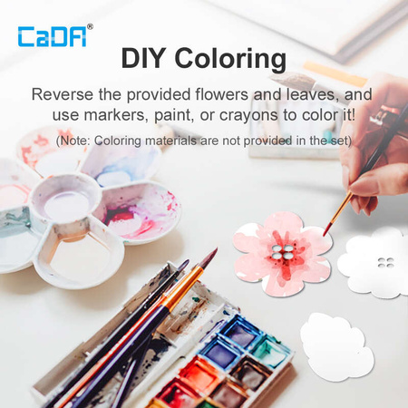 Cada C71022W Květinová zahrada Stavební kostky 230 kusů