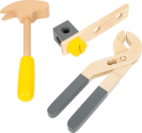 Dřevěná skříňka na nářadí 24 položek