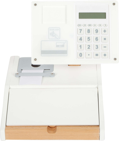 Dřevěná fiskální pokladna s kalkulačkou Small Foot