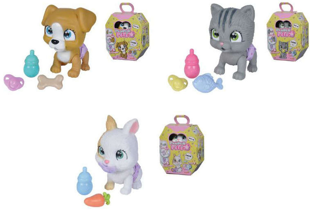 Interaktivní králíček Pamper Petz z plenkového gangu čůrá + příslušenství