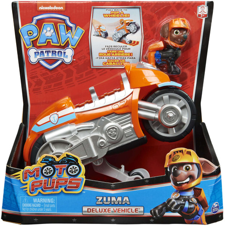 Psi Patrol Motopies Zuma figurka a motorka deluxe vozidlo Spin Master