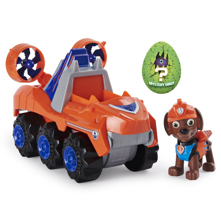 Paw Patrol 3v1 Zuma Dino Rescue Vehicle Car + dinosaurus s překvapením