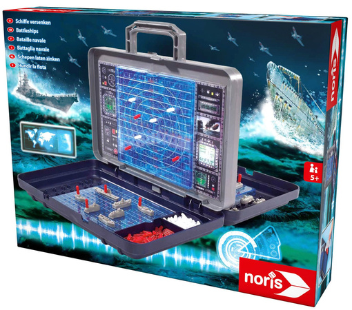Rodinná společenská hra Loď Strategie v kufru Bitva Morska 5+