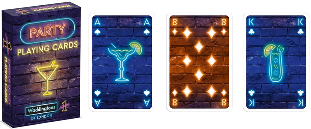 Waddingtons Party 54 hracích karet klasický balíček Homecoming Winning Moves