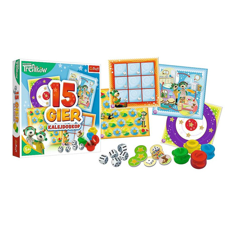 Trefl Treflíci Kaleidoskop sada 15 her