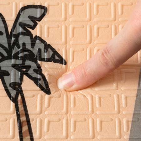 Humbi Tlustá vzdělávací podložka 2 v 1 z pěny XPE 200x180 Dinosauři Zvířata Písmena Spalničky