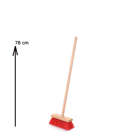 Dětské koště dřevěné 78 cm Klein 6640