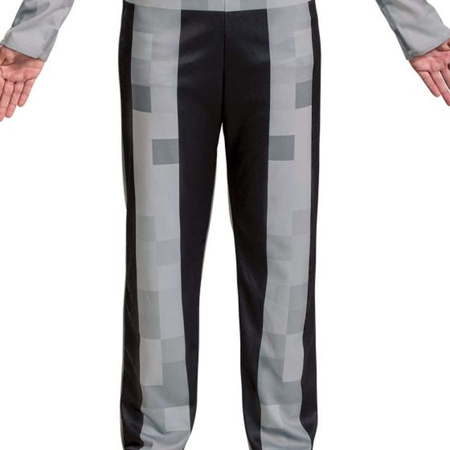 Minecraft Halloweenský kostým, karnevalový kostým Kostlivec Bílý kostlivec 127-136 cm (7-8 let)