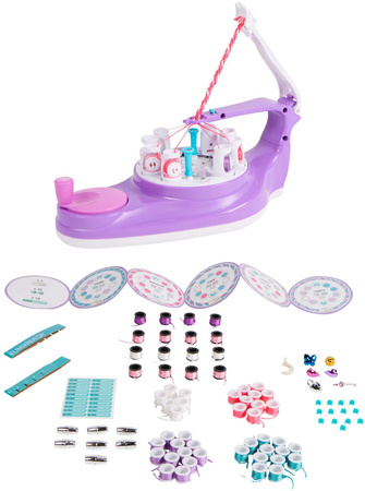 Kumikreator 2 v 1 Náramky Náhrdelníky Stroj na výrobu šperků Cool Maker DIY