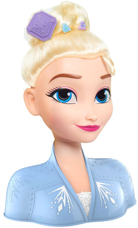 Disney princezna česání a styling hlavy panenky Elsa Ledové království +příslušenství