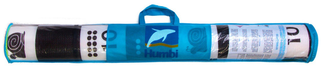 Humbi Piankowa dwustronna mata edukacyjna Szachownica 3w1 Polski Alfabet Cyfry Obrazki Kontrastowe czarno-biała 150 x 180 x 1 cm