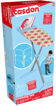 Žehlicí prkno žehlička a sušička pro děti Casdon bílé zboží