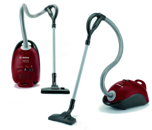 KLEIN Dětský vysavač BOSCH červený bordó