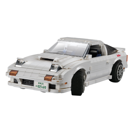 CaDA stavební kostky Auto bílé Mazda RX-7 manga Initial D 35 cm 1552 prvků