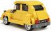 CaDA Stavební kostky Městské auto Žluté auto Citroen 2CV 298 dílků