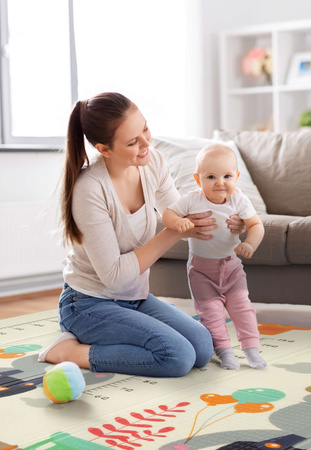 Humbi Oboustranná skládací vzdělávací pěnová podložka XPE 200x180x1 Miarka Streets