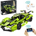 CaDA Construction Blocks Dálkově ovládané velké sportovní auto Green Blade Car 432 kusů RC Dual Mode