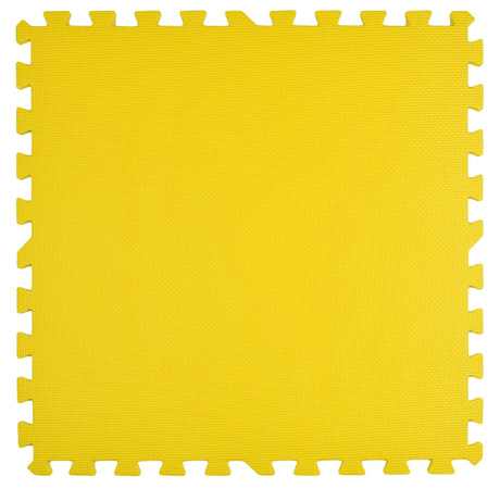 Humbi Mata piankowa Puzzle piankowe 2 szt. żółty 62 x 62 x 1 cm