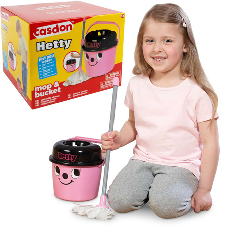 Casdon Hetty Little Helper kbelík a mop na hračky